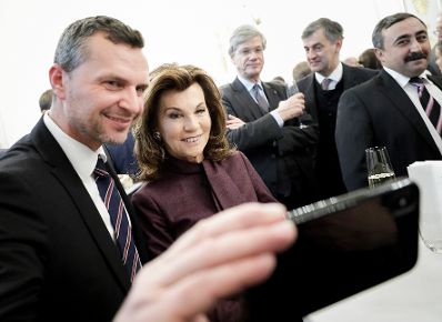 Am 19. Dezember 2019 lud Bundeskanzlerin Brigitte Bierlein religi&ouml;se Vertreterinnen und Vertreter zu einem Adventempfang in das Bundeskanzleramt.