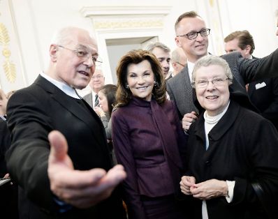 Am 19. Dezember 2019 lud Bundeskanzlerin Brigitte Bierlein religi&ouml;se Vertreterinnen und Vertreter zu einem Adventempfang in das Bundeskanzleramt.