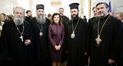 Am 19. Dezember 2019 lud Bundeskanzlerin Brigitte Bierlein religi&ouml;se Vertreterinnen und Vertreter zu einem Adventempfang in das Bundeskanzleramt.