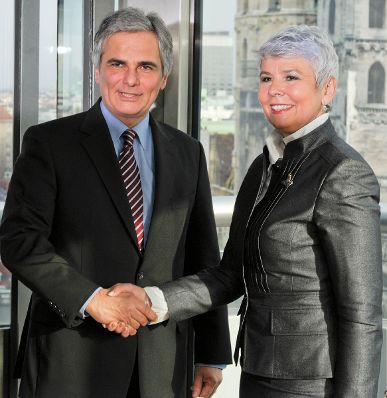 Am 13. Dezember 2010 traf Bundeskanzler Werner Faymann mit der Ministerpr&auml;sidentin der Republik Kroatien, Jadranka Kosor, zu einem Arbeitsmittagessen zusammen.
