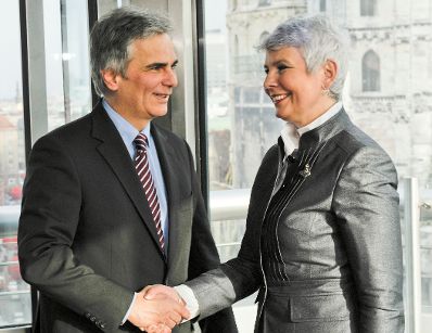 Am 13. Dezember 2010 traf Bundeskanzler Werner Faymann mit der Ministerpr&auml;sidentin der Republik Kroatien, Jadranka Kosor, zu einem Arbeitsmittagessen zusammen.
