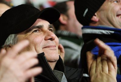 Am 25. J&auml;nner 2011 besuchte Bundeskanzler Werner Faymann den Ski-Weltcup-Nachtslalom der Herren in Schladming.