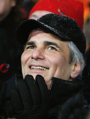 Am 25. J&auml;nner 2011 besuchte Bundeskanzler Werner Faymann den Ski-Weltcup-Nachtslalom der Herren in Schladming.