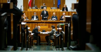 Am 17. Dezember 2013 stellte Bundeskanzler Werner Faymann im Nationalrat im Parlament das Arbeitsprogramm der Bundesregierung f&uuml;r die kommenden f&uuml;nf Jahre vor.
