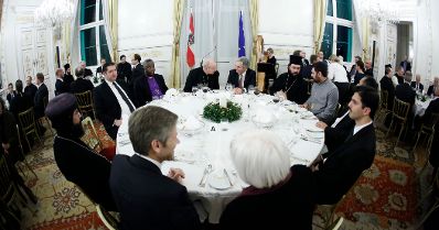 Am 2. Dezember 2014 lud Bundeskanzler Werner Faymann religi&ouml;se Vertreterinnen und Vertreter zu einem Adventempfang in das Bundeskanzleramt. 