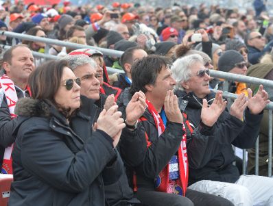 Am 24. J&auml;nner 2016 besuchte Bundeskanzler Werner Faymann gemeinsam mit Ehefrau Martina den Ski-Weltcup Slalom der Herren in Kitzb&uuml;hel.