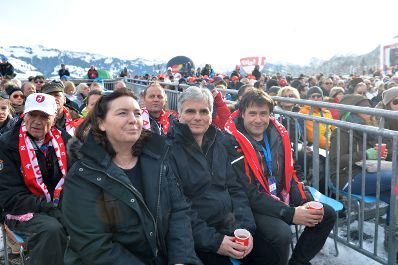 Am 24. J&auml;nner 2016 besuchte Bundeskanzler Werner Faymann gemeinsam mit Ehefrau Martina den Ski-Weltcup Slalom der Herren in Kitzb&uuml;hel.
