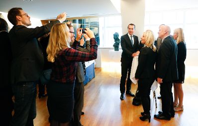 Am 5. Oktober 2016 traf Bundeskanzler Christian Kern die &ouml;sterreichischen Abgeordneten zum Europ&auml;ischen Parlament in Stra&szlig;burg.