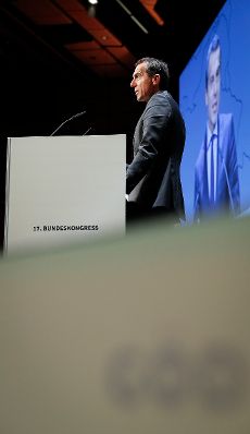 Am 11. Oktober 2016 nahm Bundeskanzler Christian Kern an der feierlichen Er&ouml;ffnung des 17. Bundeskongresses der Gewerkschaft &Ouml;ffentlicher Dienst im Wiener Austria Center teil.