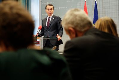 Von 20. bis 21. Oktober 2016 fand in Br&uuml;ssel der Europ&auml;ische Rat der Staats- und Regierungschefs statt. Im Bild Bundeskanzler Christian Kern bei der Pressekonferenz nach dem Europ&auml;ischen Rat.
