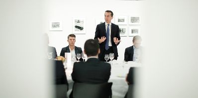 Am 2. November 2016 nahm Bundeskanzler Christian Kern am "Digital Thinkers Lab" teil.