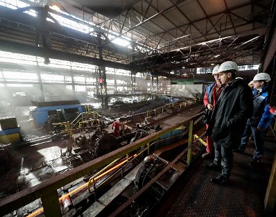 Am 12. Dezember 2016 besuchte Bundeskanzler Christian Kern den Betrieb Stahl Judenburg.