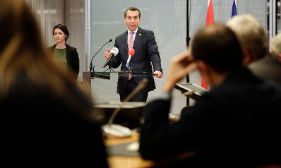 Am 15. Dezember 2016 fand in Br&uuml;ssel der Europ&auml;ische Rat der Staats- und Regierungschefs statt. Im Bild Bundeskanzler Christian Kern bei der Pressekonferenz nach dem Europ&auml;ischen Rat.