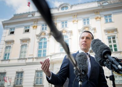 Am 21. Juni 2017 gab Bundeskanzler Christian Kern ein Pressestatement zum Besch&auml;ftigungsbonus ab.