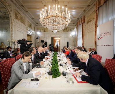 Am 12. Juli 2017 nahm Bundeskanzler Christian Kern an der Westbalkan-Konferenz in Triest teil.