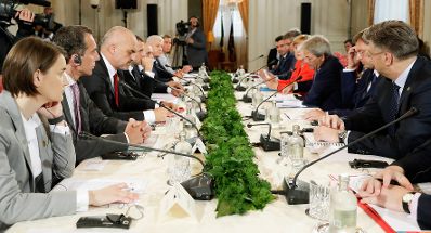 Am 12. Juli 2017 nahm Bundeskanzler Christian Kern an der Westbalkan-Konferenz in Triest teil.