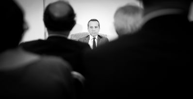 Am 8. August 2017 nahm Bundeskanzler Christian Kern (im Bild) an der Club 20 Diskussion mit Profil Herausgeber Christian Rainer und Eva Linsinger teil.