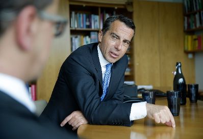 Christian Kern; Bundeskanzler der Republik &Ouml;sterreich vom 17. Mai 2016 bis 18. Dezember 2017.