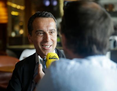 Christian Kern; Bundeskanzler der Republik &Ouml;sterreich vom 17. Mai 2016 bis 18. Dezember 2017.