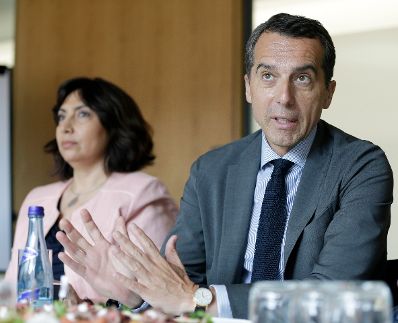 Christian Kern; Bundeskanzler der Republik &Ouml;sterreich vom 17. Mai 2016 bis 18. Dezember 2017.