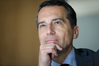 Christian Kern; Bundeskanzler der Republik &Ouml;sterreich vom 17. Mai 2016 bis 18. Dezember 2017.