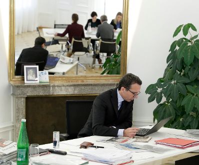 Christian Kern; Bundeskanzler der Republik &Ouml;sterreich vom 17. Mai 2016 bis 18. Dezember 2017.