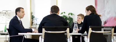 Christian Kern; Bundeskanzler der Republik &Ouml;sterreich vom 17. Mai 2016 bis 18. Dezember 2017.