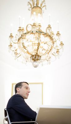 Christian Kern; Bundeskanzler der Republik &Ouml;sterreich vom 17. Mai 2016 bis 18. Dezember 2017.