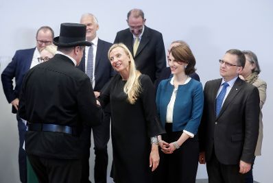 Am 10. J&auml;nner 2019 begann in Mauerbach die zweit&auml;gige Klausurtagung der Bundesregierung. Im Bild Bundesministerin Juliane Bogner-Strau&szlig; (2.v.l.).