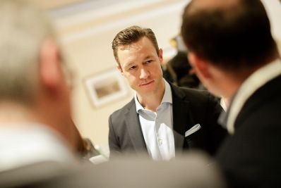 Am 10. J&auml;nner 2019 begann in Mauerbach die zweit&auml;gige Klausurtagung der Bundesregierung. Im Bild Bundesminister Gernot Bl&uuml;mel.