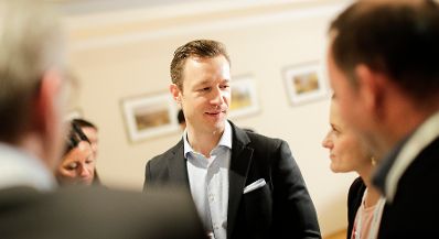 Am 10. J&auml;nner 2019 begann in Mauerbach die zweit&auml;gige Klausurtagung der Bundesregierung. Im Bild Bundesminister Gernot Bl&uuml;mel.