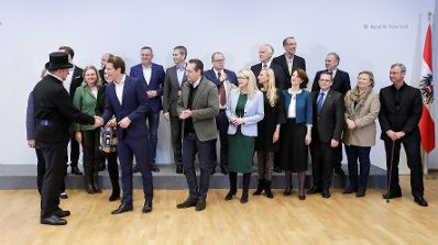 Am 10. J&auml;nner 2019 begann in Mauerbach die zweit&auml;gige Klausurtagung der Bundesregierung.