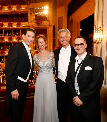 Am 28. Februar 2019 besuchte Bundeskanzler Sebastian Kurz den Wiener Opernball.