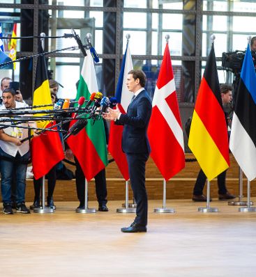 Am 21. M&auml;rz 2019 nahm Bundeskanzler Sebastian Kurz am Europ&auml;ische Rat der Staats- und Regierungschefs teil.