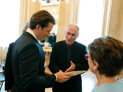 Am 26. M&auml;rz 2019 empfing Bundeskanzler Sebastian Kurz den Yad Vashem Freundeskreis im Bundeskanzleramt.