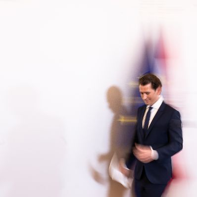 Am 20. Mai 2019 gab Bundeskanzler Sebastian Kurz eine Pressekonferenz zur aktuellen politischen Lage.