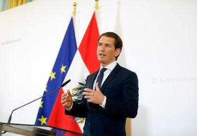 Am 20. Mai 2019 gab Bundeskanzler Sebastian Kurz eine Pressekonferenz zur aktuellen politischen Lage.