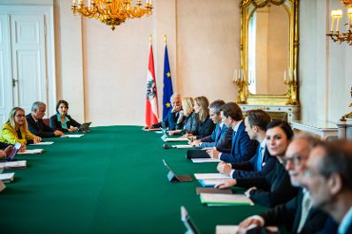 Am 22. Mai 2019 fand der erste Ministerrat der neuen Bundesregierung statt.