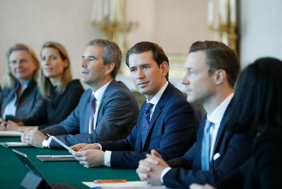 Am 22. Mai 2019 fand der erste Ministerrat der neuen Bundesregierung statt.