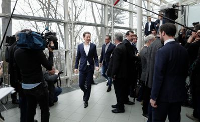 Am 4. J&auml;nner 2017 begann in Seggau die zweit&auml;gige Klausurtagung der Bundesregierung. Im Bild Bundeskanzler Sebastian Kurz.