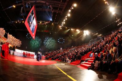 Am 15. Mai 2018 nahm Bundeskanzler Sebastian Kurz am Festakt &quot;60 Jahre Austrian Airlines&quot; teil.