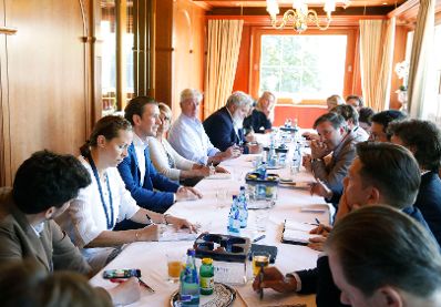 Am 27. August 2018 besuchte Bundeskanzler Sebastian Kurz das Europ&auml;ische Forum Alpbach.