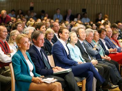 Am 27. August 2018 besuchte Bundeskanzler Sebastian Kurz das Europ&auml;ische Forum Alpbach.