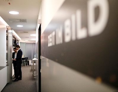 Am 28. November 2018 war Bundeskanzler Sebastian Kurz (r.) zu Gast in der ZIB 2.