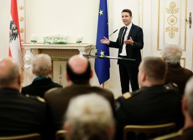 Am 5. Dezember 2018 verlieh Bundeskanzler Sebastian Kurz das Bundes-Ehrenzeichen an Personen, die durch ehrenamtliche, unentgeltliche Leistungen im Rahmen von Freiwilligen-Organisationen und Freiwilligen-Initiativen auf Gebieten, die Bundessache betreffen, Verdienste erbracht haben. Im Bild Generalsekret&auml;r Dieter Kandlhofer.