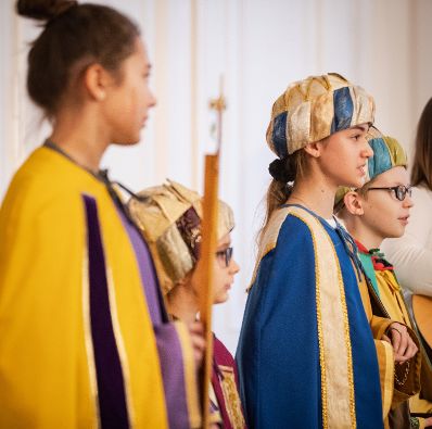 Am 28. Dezember 2018 empfing Bundeskanzler Sebastian Kurz Sternsinger im Bundeskanzleramt.