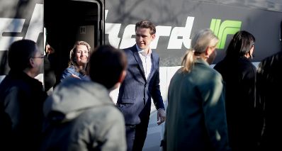 Am 29. J&auml;nner 2020 begann in Krems die zweit&auml;gige Klausurtagung der Bundesregierung. Im Bild Bundeskanzler Sebastian Kurz und Bundesministerin Susanne Raab.