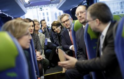 Am 29. J&auml;nner 2020 machte sich die Bundesregierung auf den Weg zur zweit&auml;gigen Regierungsklausur in Krems.