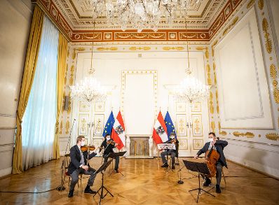 Am 27. April 2020 fand anl&auml;sslich der 75. Wiederkehr des Tages der Wiedererrichtung der Republik &Ouml;sterreich ein Festakt im Bundeskanzleramt statt.