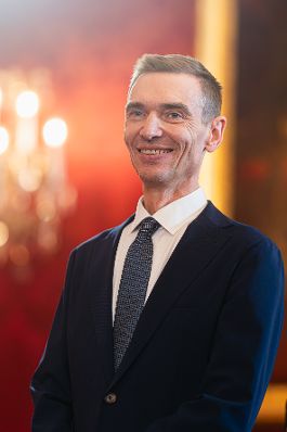 Am 20. November 2024 wurde Bundesminister Gunter Mayr (im Bild) angelobt.